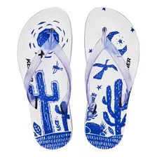 Sandália Kenner Summer Xilo Masculina Branco/azul