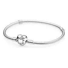 Pulsera Pandora Moments Broche De Corazón Original