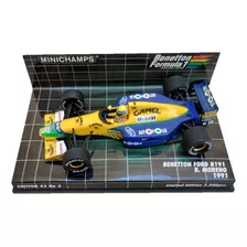 1/43 F1 Minichamps Benetton B191 Moreno Gp Da Bélgica 1991