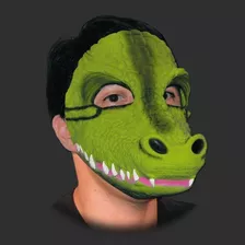 Máscara Animal Jacaré / Crocodilo - Fantasia