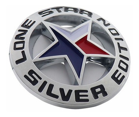 Emblema Silver Edition Lone Star Pickup Ram 1500 2500 3500 Foto 7