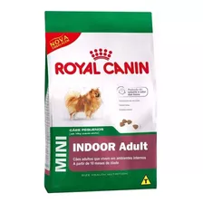 Ração Royal Canin Mini Indoor Adulto Raças Pequenas 7,5 Kg