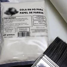 Cola Para Papel De Parede Em Pó Cmc Prime Aplica Até 8 Rolos