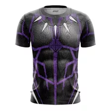 Camiseta Pantera Negra Traje 3d Camisa