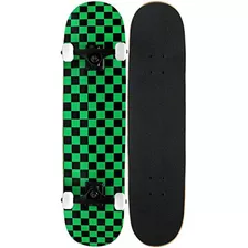 Tabla Skate Krown Kpc Intro Skateboard, Verde/negro, 7.75 