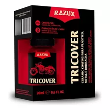 Tricover Coating 20ml P/ Plástico Metal Borracha Motos Razux