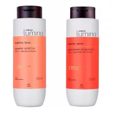 Natura Lumina Shampoo + Condicionador, Para Cabelos Secos