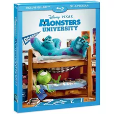 Monsters University Pixar Disney Pelicula Blu-ray