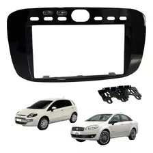 Marco Adaptador 2 Din Permak Fiat Punto 13/17 Piano Negro B