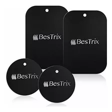 Bestrix - Placa De Metal Para Soporte Magnético De Coche Con