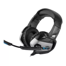 Fone De Ouvido Headset Gamer Led Surround 7.1 Dex Df-101