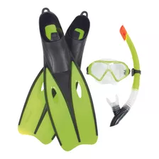 Set De Aletas Y Mascara Con Snorkel, 25022