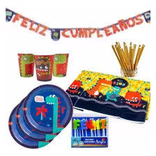 Set Cumpleaños Dinosaurios (6 Personas)