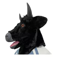 Mascarilla De Látex Con Forma De Vaca Y Toro, Móvil