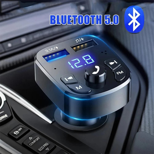 Adaptador De Msica Bluetooth Para Coche/auto Kit Reproducci Foto 2