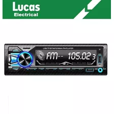 Radio Quantum 1 Din Frente Fijo Am/fm/bluetooth/usb/sd/mp3