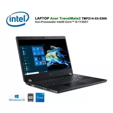 Laptop Acer P2 Core I5-1135g7 8gb 512gb 14hd W10