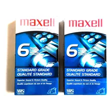 Fitas Vhs T 120 Maxell Sq - Novas E Lacradas