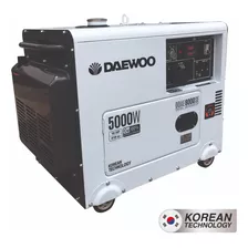 Generador A Diesel Eléctrico 5kw 4 Tiempos Daewoo Ddae8000se
