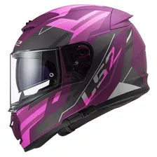 Casco Para Dama Colo Rosa Ls2 Breaker Beta Con Pinlock 