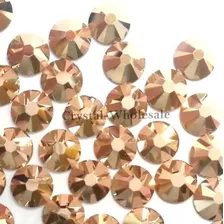 144 Swarovski 2058 20ss 4.8mm Pedreria Plana Ss20 Cristal Or