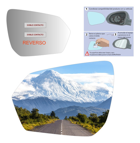 Luneta Espejo Retrovisor Chevrolet Equinox 2019-2022 Lh Foto 3