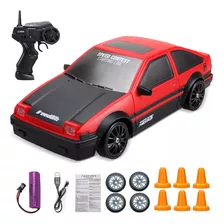 Carro Car Rc Drift 4wd Control Remoto Recargable 2.4ghz 