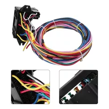 Arnés De Cableado Universal De 12 Circuitos Para Coche, Cabl