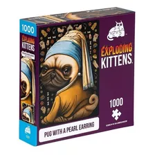 Puzzle Exp Kittens: Pug With A Pearl Earring / Demente Games