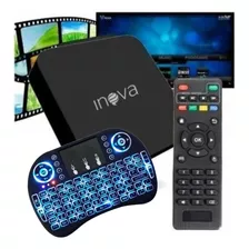 Inova Tv Box 512gb Hd Dig-7021 + Mini Teclado + Brinde Extra