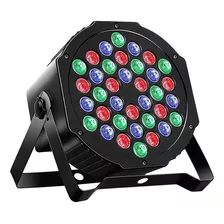 Luz Proton Par 36 Led Profesional Rgb Audioritmico Display