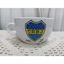 Tazon Taza Grande Sopa Cerealero Equipos Futbol 500 Ml Boca 