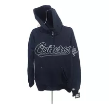 Hoodie Beisbol Sudadera Hombre Cañeros Los Mochis Negra