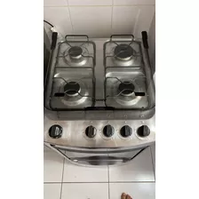 Fogão Consul 4 Bocas Cfo4nar Com Mesa De Inox Acendimento Au