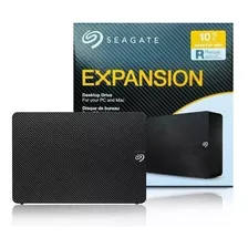 Hd Disco Rígido Externo Seagate Expansion Desktop Stkp10000400 10tb Preto Novo N/f