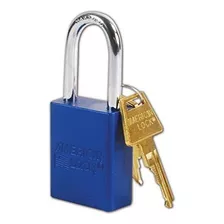 Candado American Lock A1106blu, Aluminio, Azu