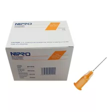 Aguja Hipodermica Nipro 25g X 5/8 Caja 100 Unidades