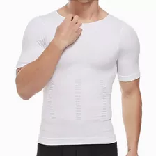 Camisa De Compresión Para Hombre Adelgazante Chaleco Moldead