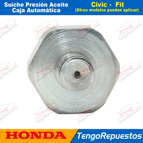 Sensor Interrup Presin Aceite Caja Automti Honda Fit Civic Foto 3