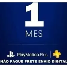 Playstation Plus Psn 1 Mês - Ps4 - Online Agora