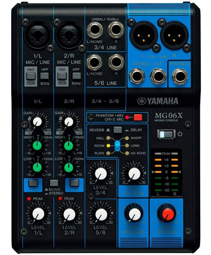 Mesa Yamaha Mg06x (com Efeito)