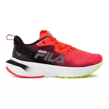 Tênis Masculino Fila Racer Spider Cor Coral/preto/lima - Adulto 45 Br