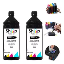 2 Litro Tinta Compatível Epson Ecotank Escolha Seu Modelo 