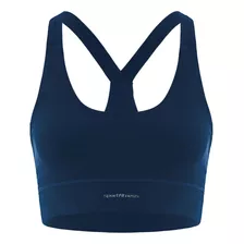 Top Sin Mangas Mujer Bonny Sportfitness Azul Oscuro