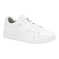 Tenis Feminino Comfortflex De Couro 