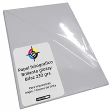 Papel Fotografico A4 Bifaz 20 Hojas 230g Brillante Glossy