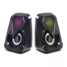 Mini Parlantes Rgb E-1053 Speaker Led