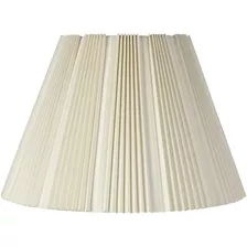 Eggshell Pleated Bell Sombra 9,5 x 19 x 13 (spider)