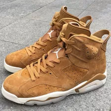 Tênis Nike Air Jordan 6 Retro Wheat Raro Novo C/caixa Vl Aj