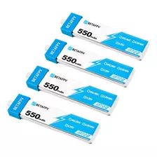 Batería Betafpv Bt2.0 550mah 1s (4pcs)